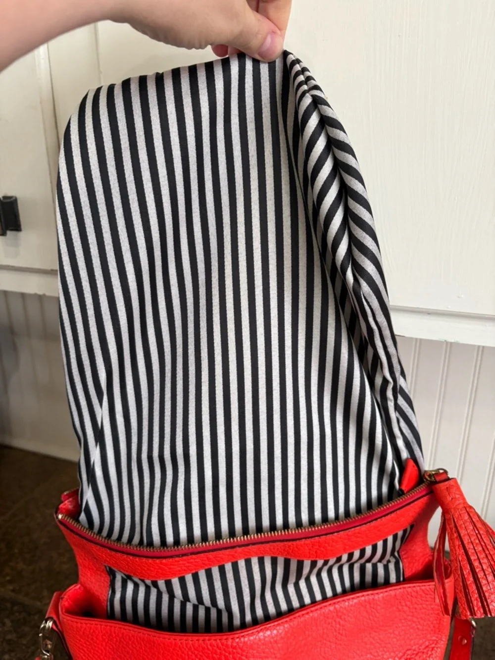 kate spade Red Leather Shoulder Bag
